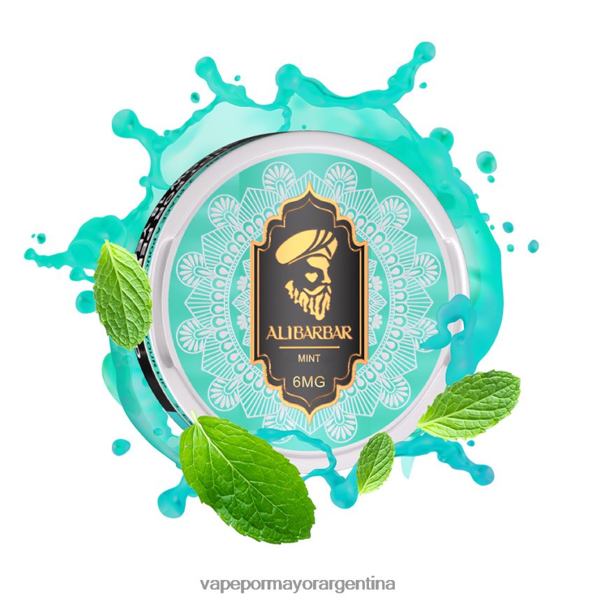 FDLPBF52 menta - Vaporizador Desechable Al Por Mayor ALIBARBAR bolsa de nicotina