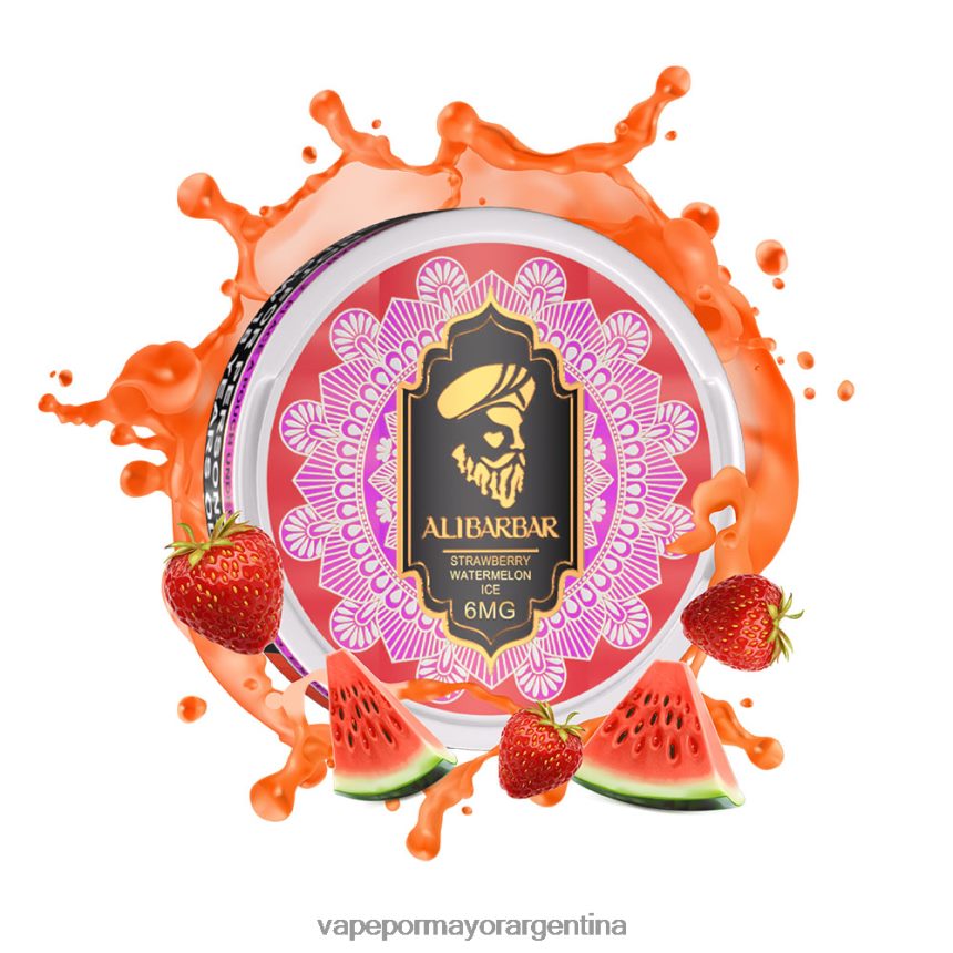 FDLPBF53 hielo de sandia fresa - Venta De Vaporizadores Al Por Mayor ALIBARBAR bolsa de nicotina