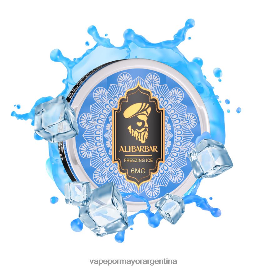 FDLPBF59 hielo helado - Vape Por Mayor Argentina ALIBARBAR bolsa de nicotina