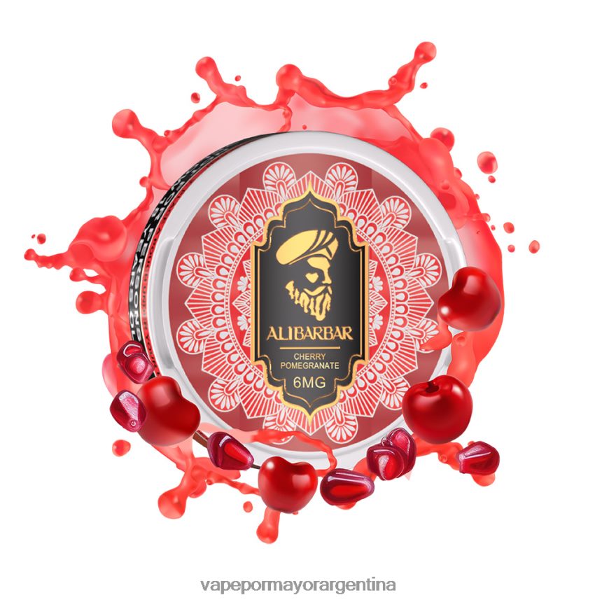 FDLPBF62 granada cereza - Vaporizador Desechable Al Por Mayor ALIBARBAR bolsa de nicotina