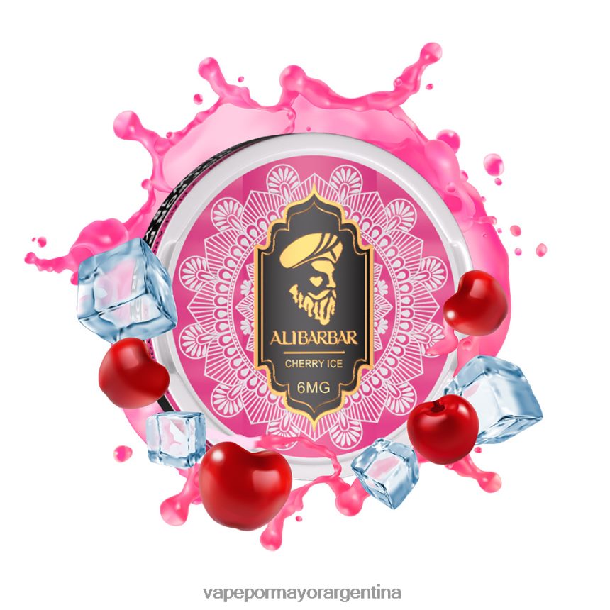 FDLPBF67 hielo de cereza - Productos De Vapeo Al Por Mayor ALIBARBAR bolsa de nicotina