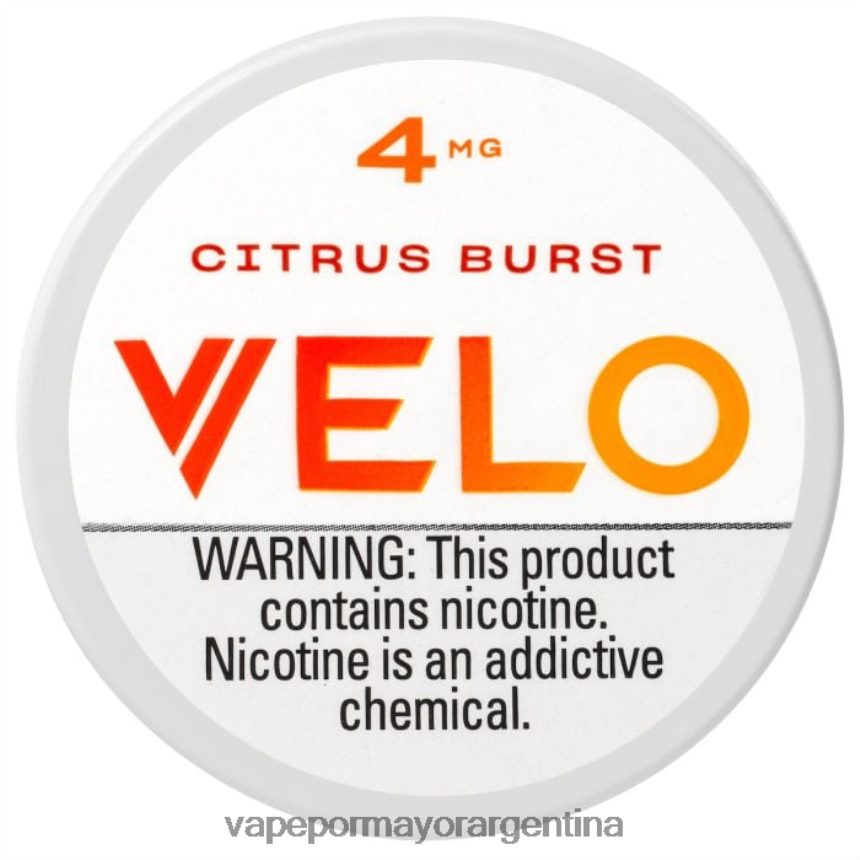 FDLPBF35 explosión de cítricos - Distribuidor Vapeo Al Por Mayor VELO bolsa de nicotina 4 mg