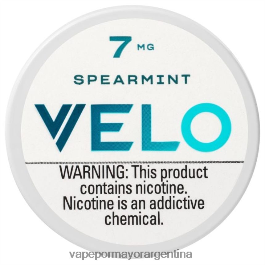 FDLPBF48 menta verde - Vape Recargable VELO bolsa de nicotina 7 mg
