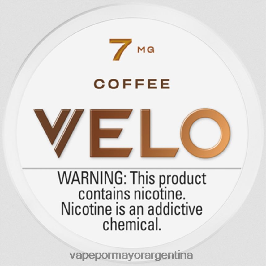 FDLPBF51 café - Vaporizador Al Por Mayor VELO bolsa de nicotina 7 mg