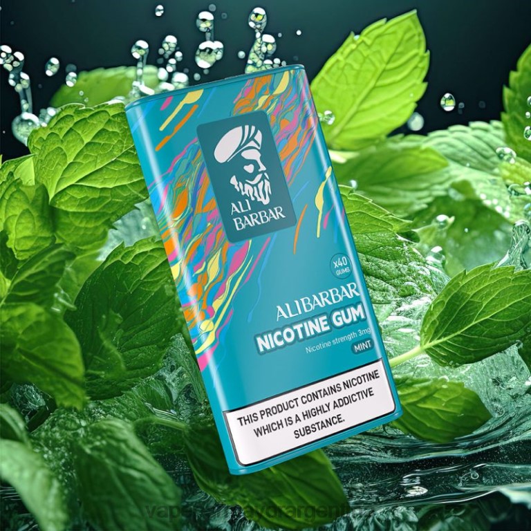 Vaporizador Al Por Mayor - Alibarbar chicle de nicotina menta 6262483