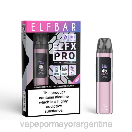 Vaporizador Desechable Al Por Mayor - ELFBAR ELFX Pro ABRIR APOL DE POD rosa LLPR4