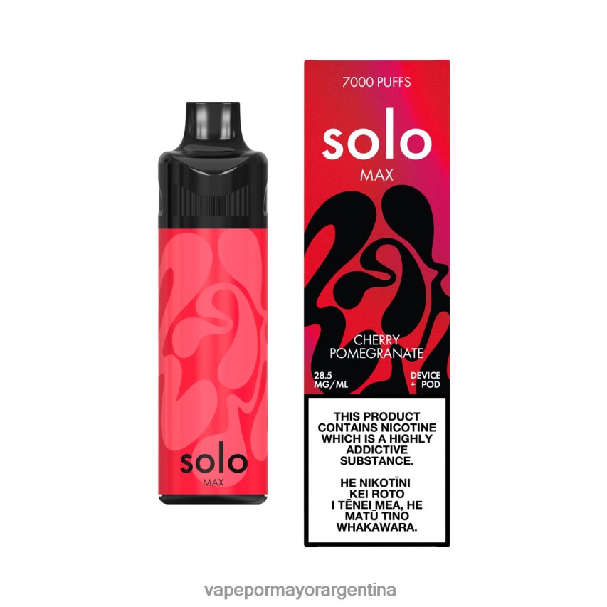 Vapeo Al Por Mayor - Solo MAX kit de cápsulas granada cereza VT4J6266
