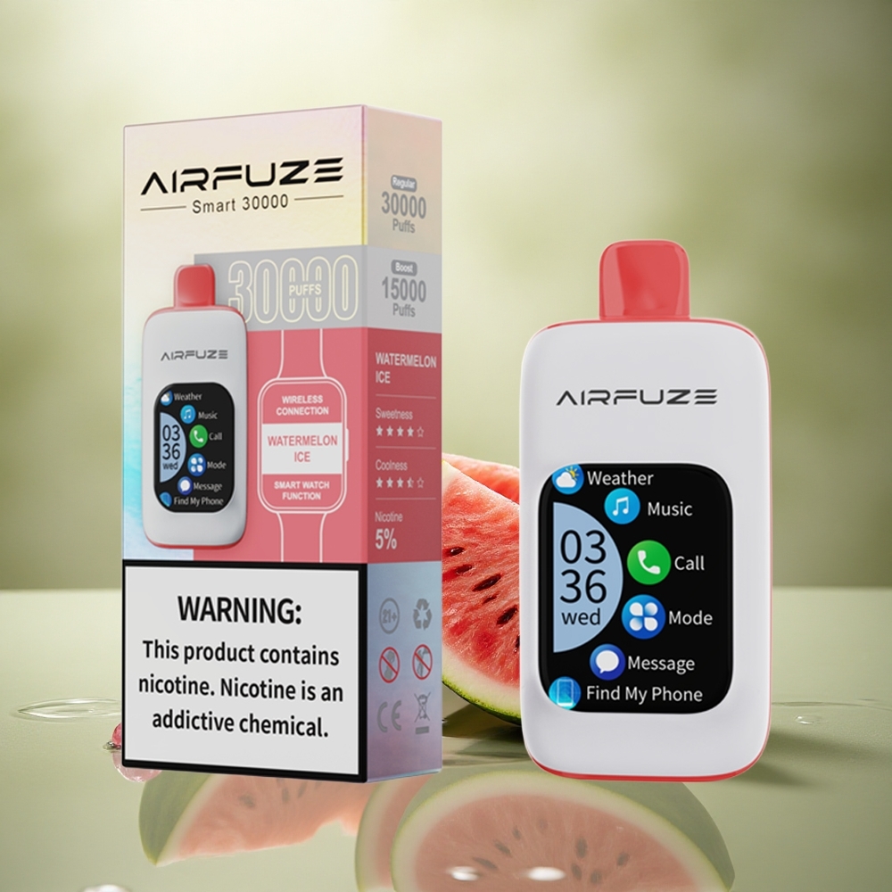 AirFuze Smart 30000 Puffs Sandía Hielo 5% Nicotina 900mAh