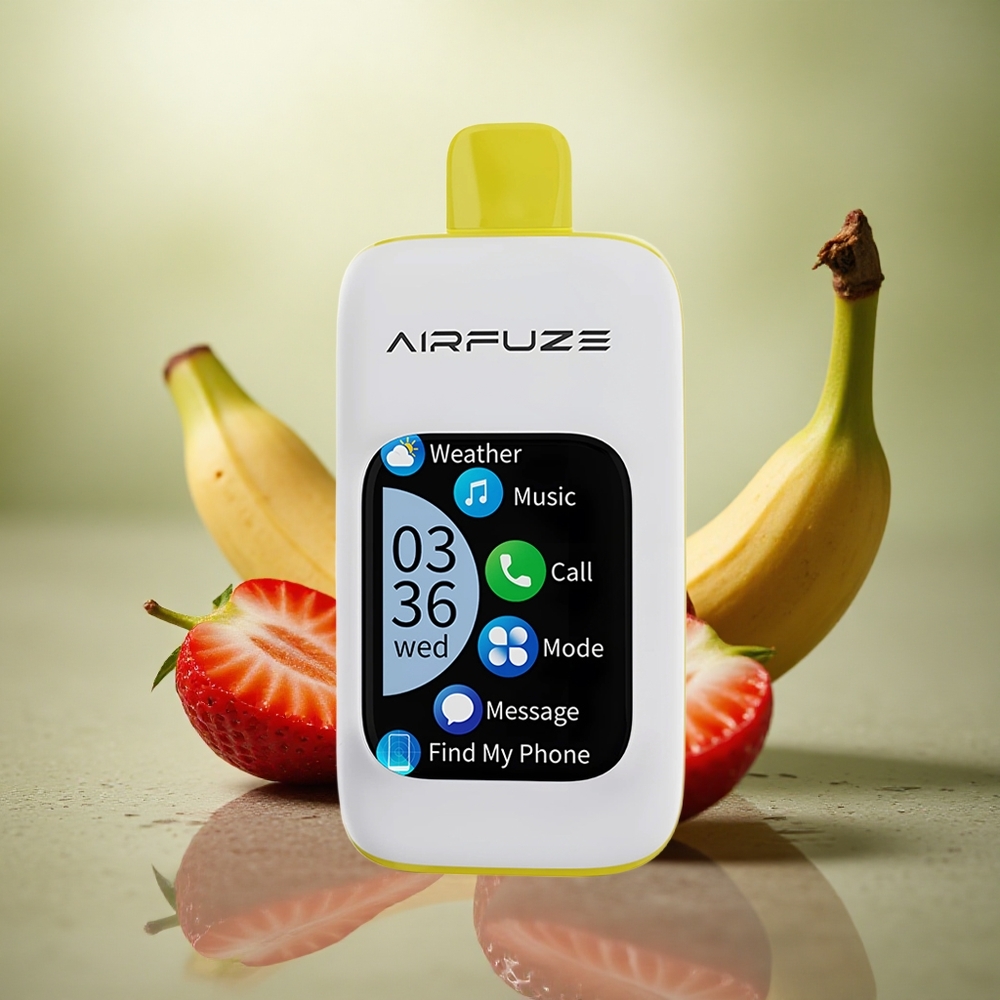 AirFuze Smart Pro 40000 Puffs Fresa Plátano 900mAh 20ML 5% Nicotina