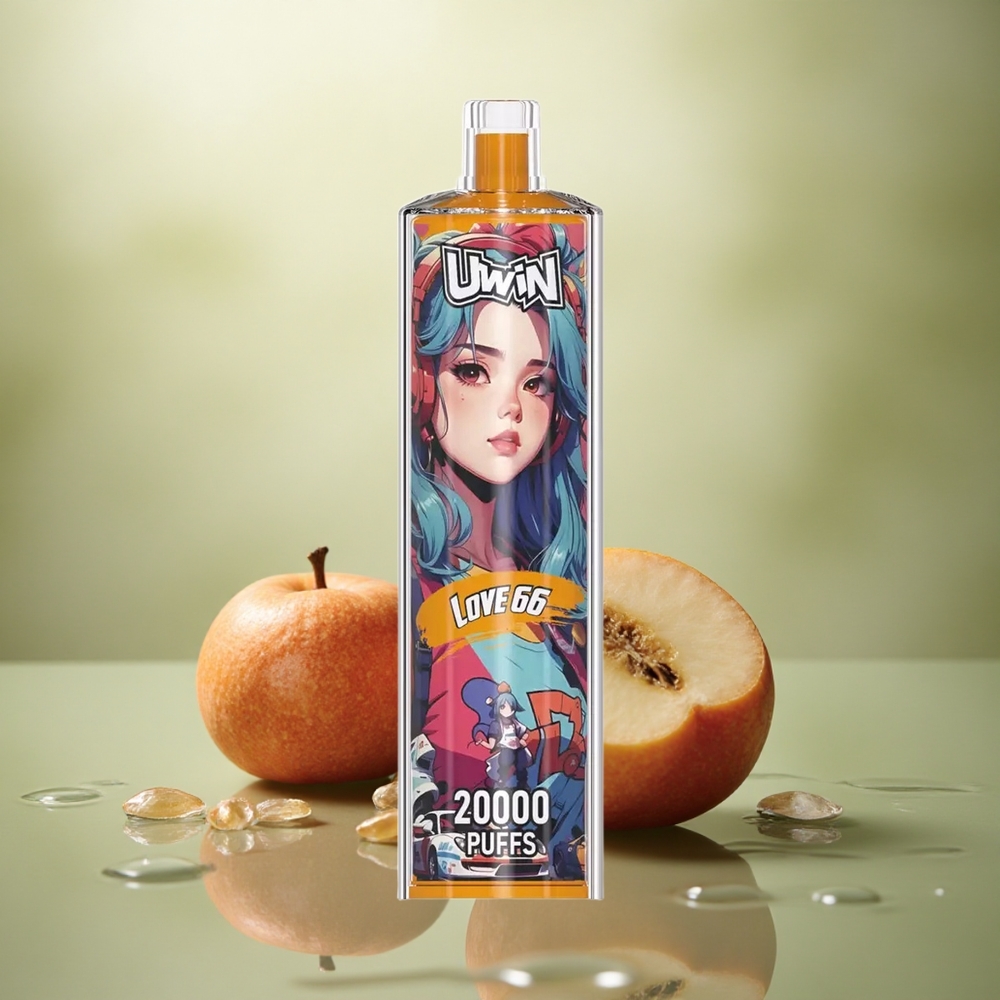Uwin Shisha Hookah Crystal 20000 Puffs Amor 66 - 0% Nicotina - 650 mAh
