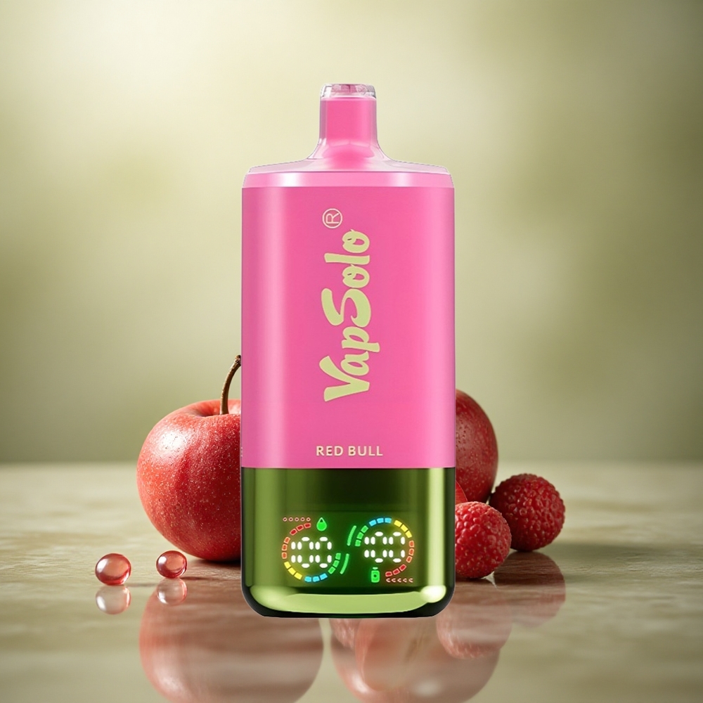 Vapsolo Triple 30000 Puffs Toro Rojo Triple 40ml Nicotina 20mg/ml Tipo-C