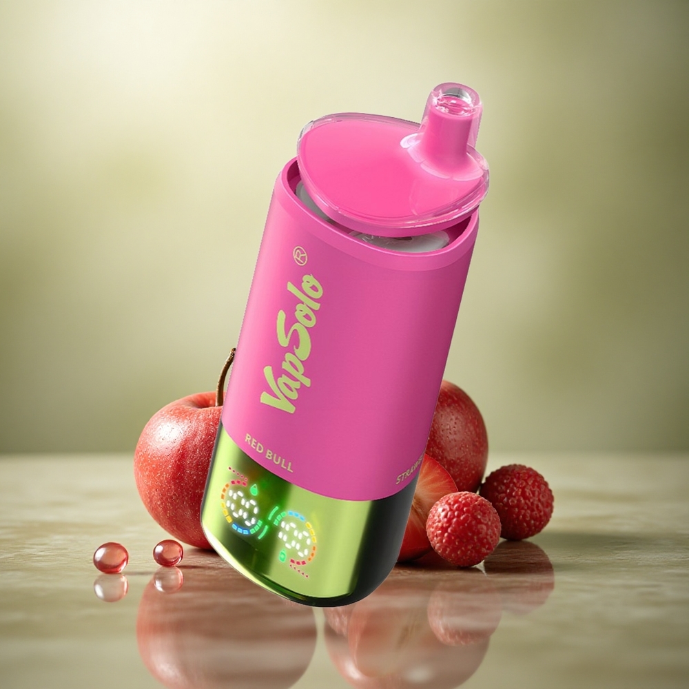 Vapsolo Triple 30000 Puffs Toro Rojo Triple 40ml Nicotina 20mg/ml Tipo-C