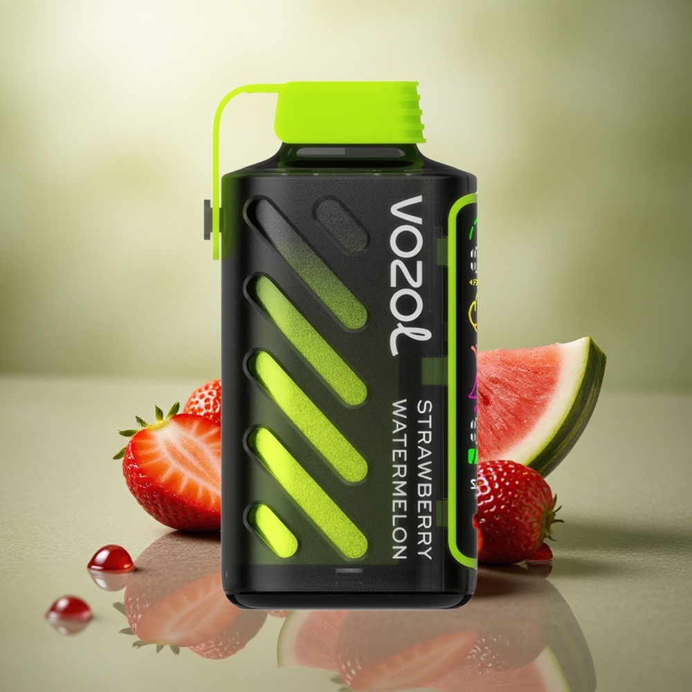 VOZOL Gear Power 20000 Puffs Fresa Sandía con Dual Mesh y 20mL
