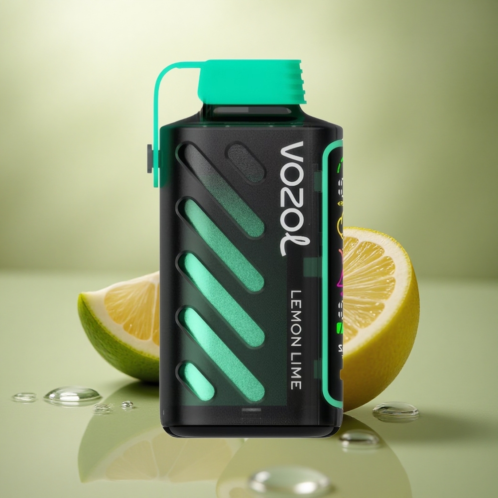 VOZOL Gear Power 20000 Puffs Lima Limón Dual Pantalla Completa 20mL 5% Nicotina