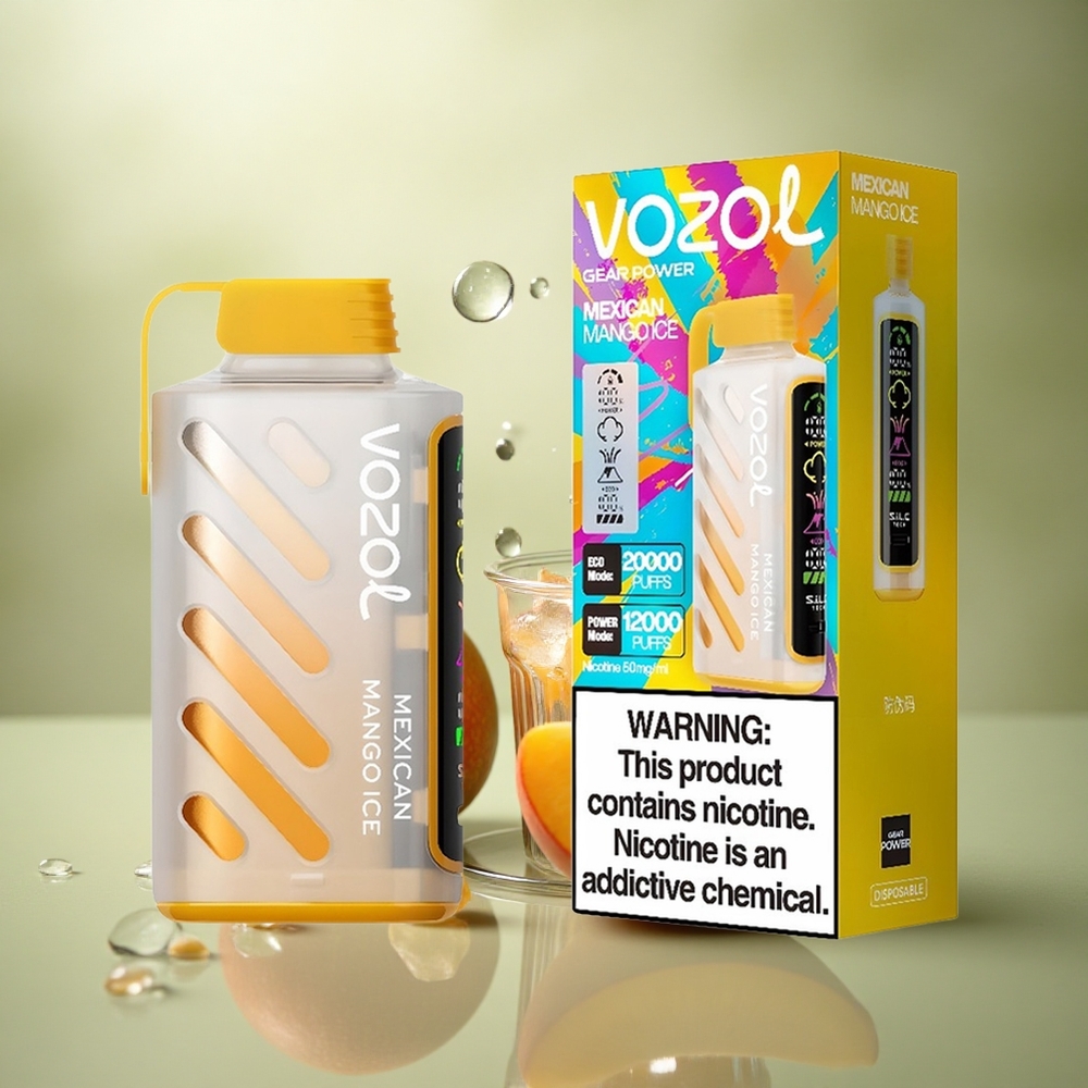 VOZOL Gear Power 20000 Puffs Mango Mexicano Hielo con 20mL y 5% Nicotina