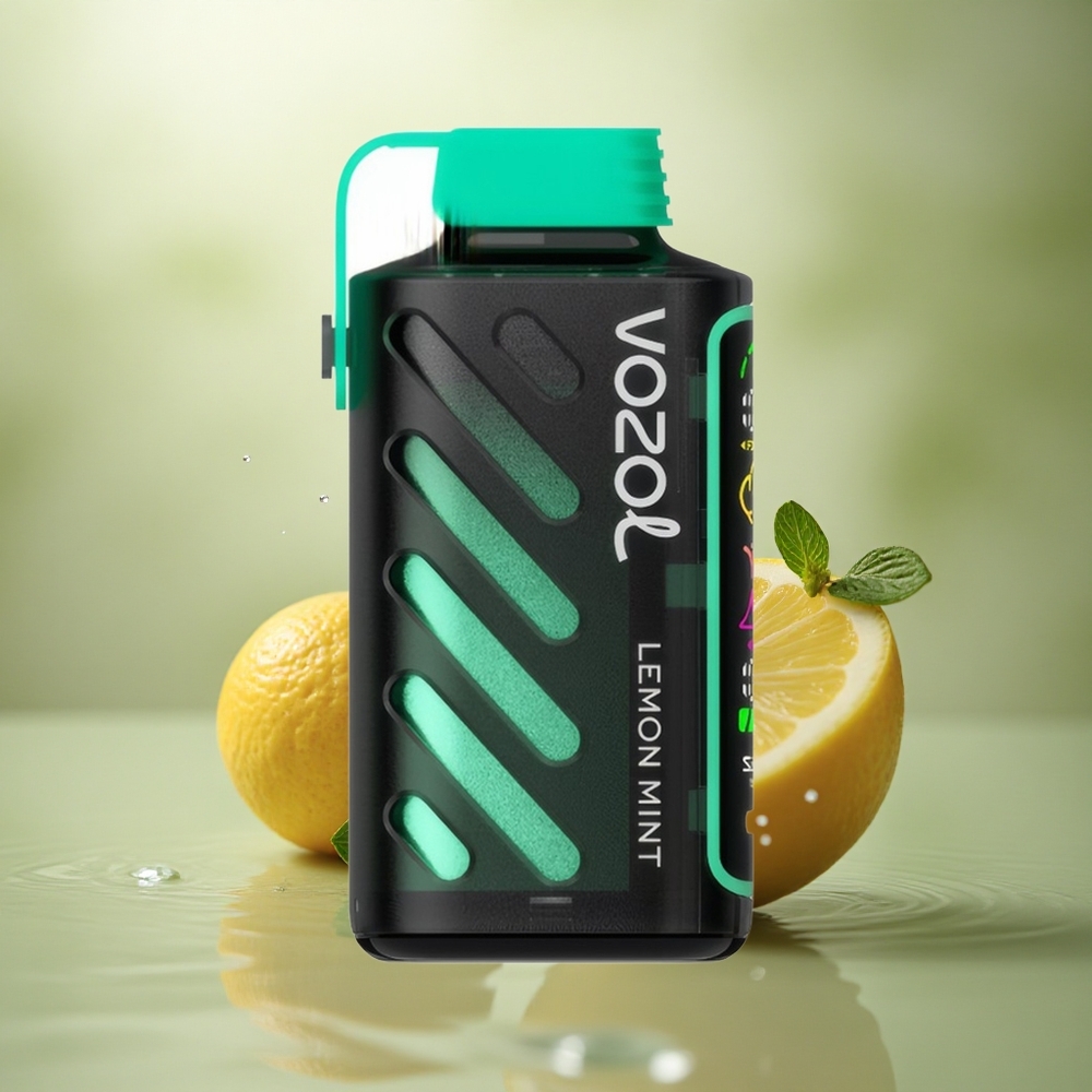 VOZOL Gear Power 20000 Puffs Menta Limón con Dual Mesh y 20mL