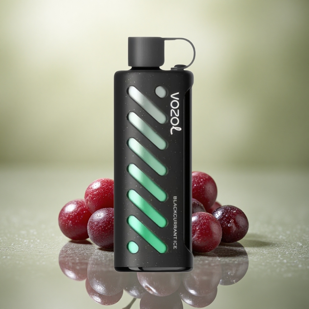 VOZOL Gear Shisha 25000 Puffs Helado de Grosella Negra con 5mg/ml de Nicotina y 1000mAh