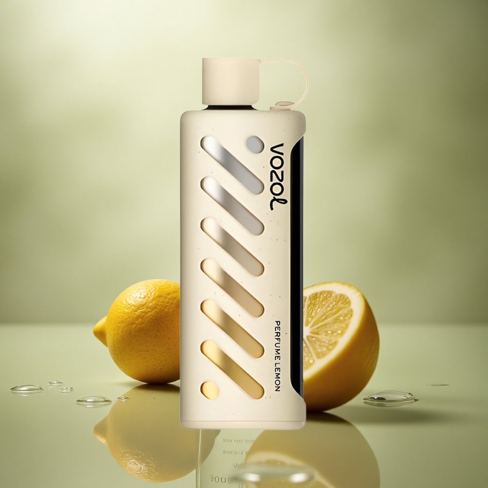 VOZOL Gear Shisha 25000 Puffs Limón Perfumado con Sabor Delicioso y Tecnología S.i.L.C