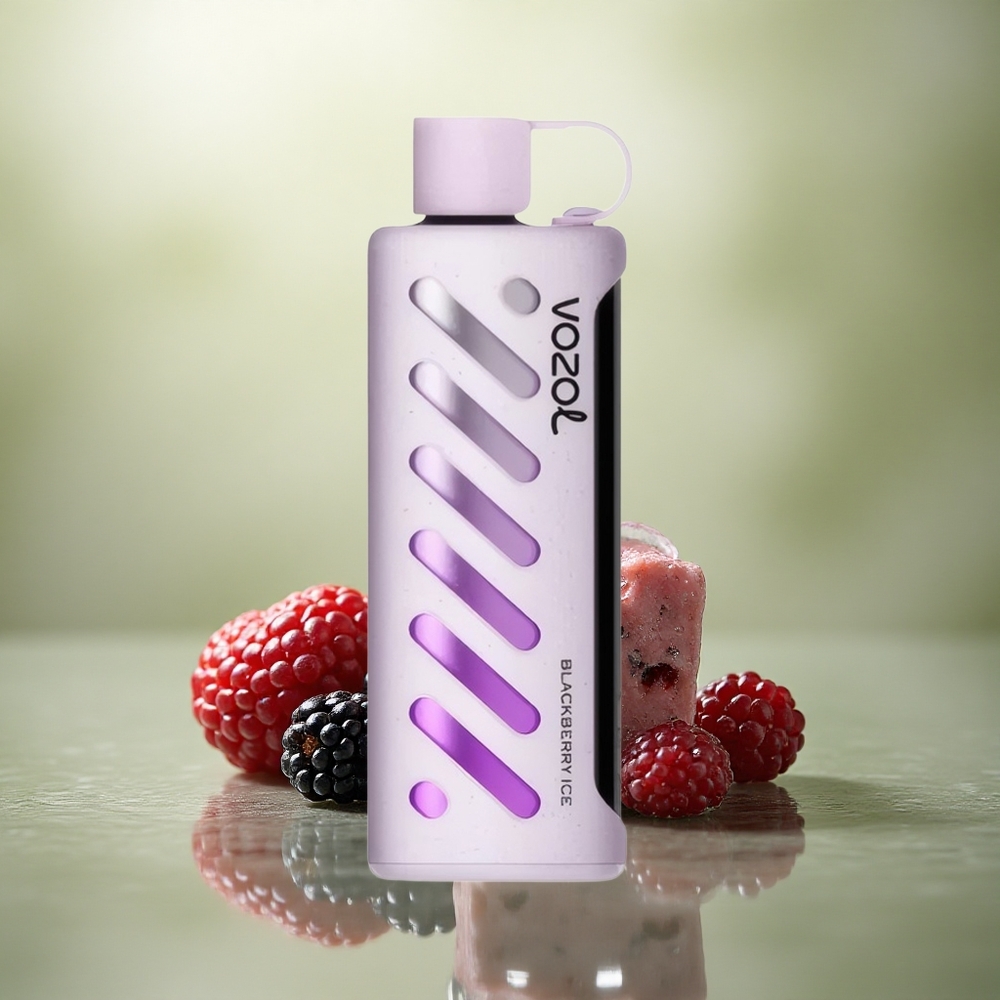 VOZOL Gear Shisha 25000 Puffs Mora Helada con Dual Mesh y 5mg/ml de Nicotina