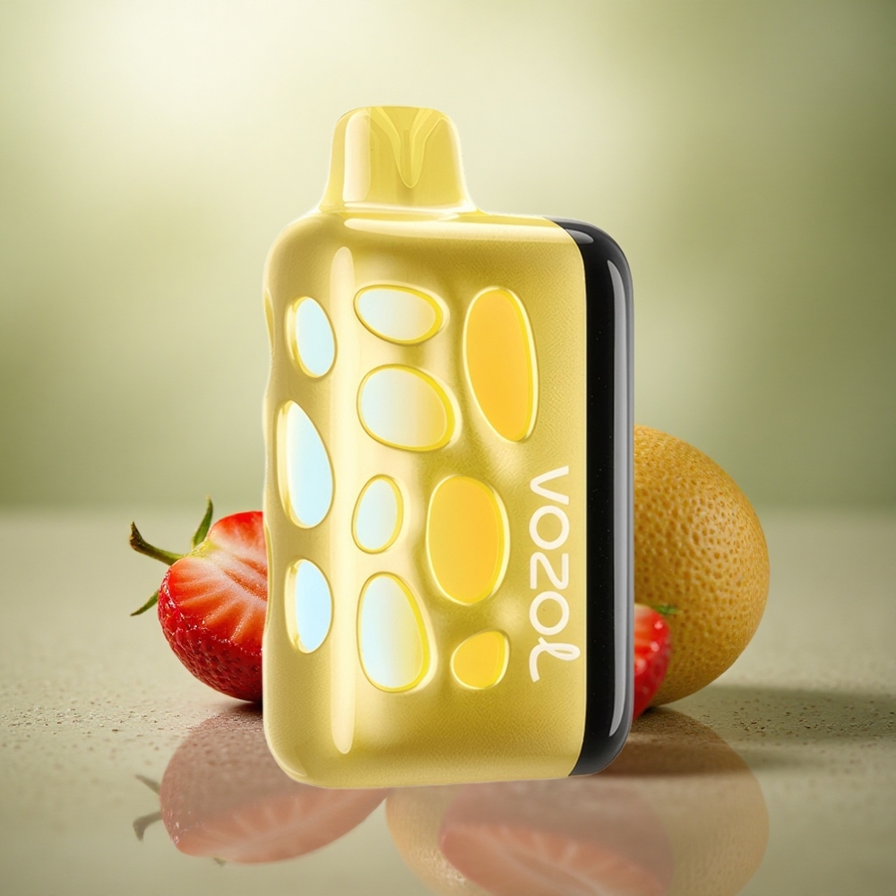 VOZOL RAVE 40000 Puffs Fresa Mango Brillante 1000mAh Luz Sincronizada