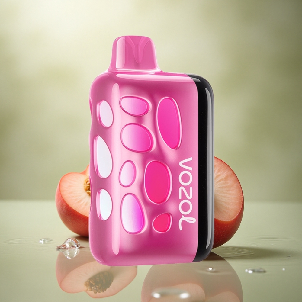 VOZOL RAVE 40000 Puffs Melocotón Hielo Brillante 270° 20mg Nicotina 1000mAh