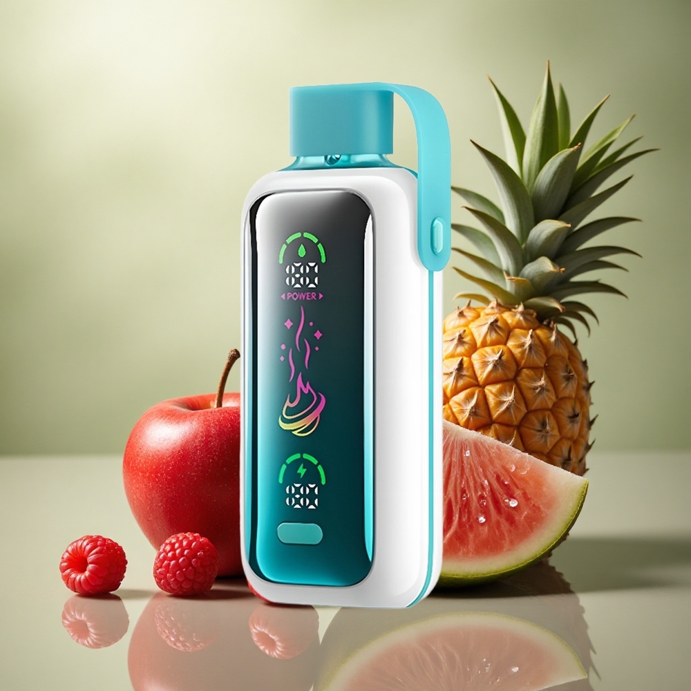 VOZOL Star 20000 Puffs Frambuesa Manzana Sandía Piña 650mAh Dual Mesh