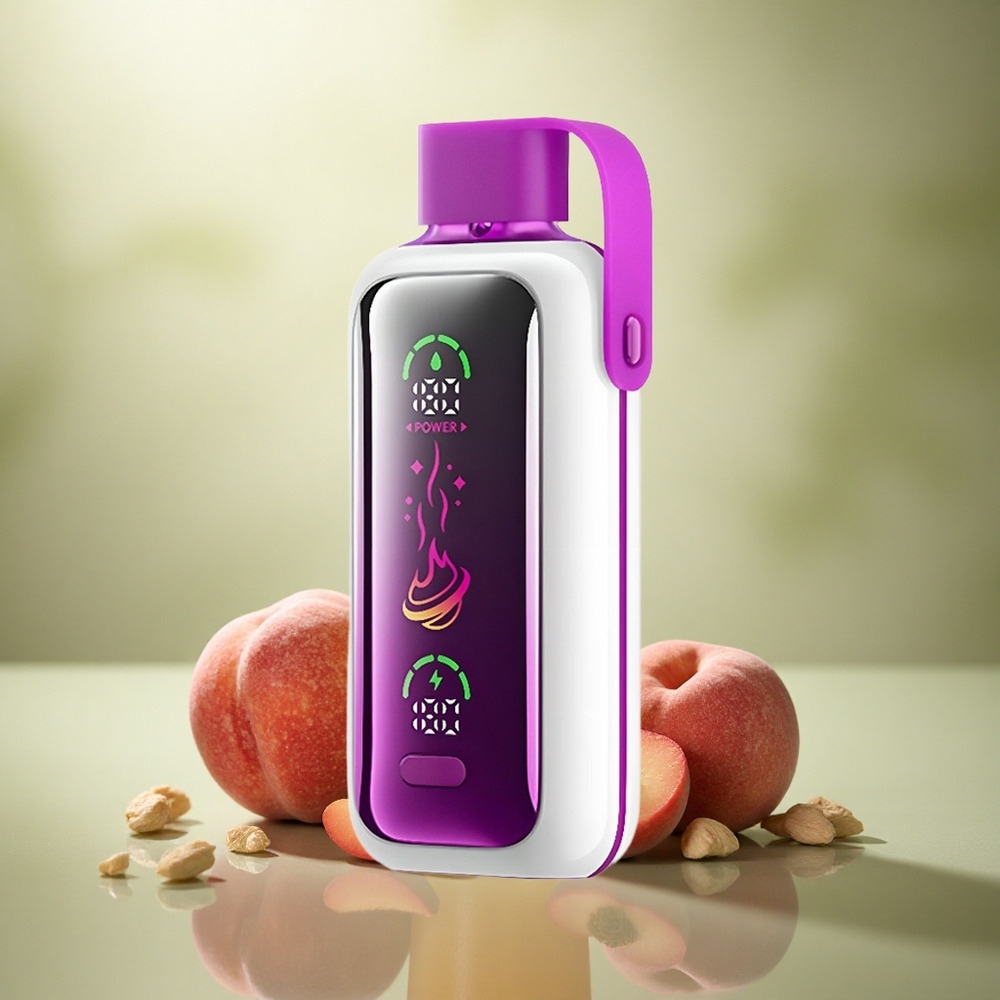 VOZOL Star 20000 Puffs Jugo de Melocotón Helado con Dual Mesh y 650mAh