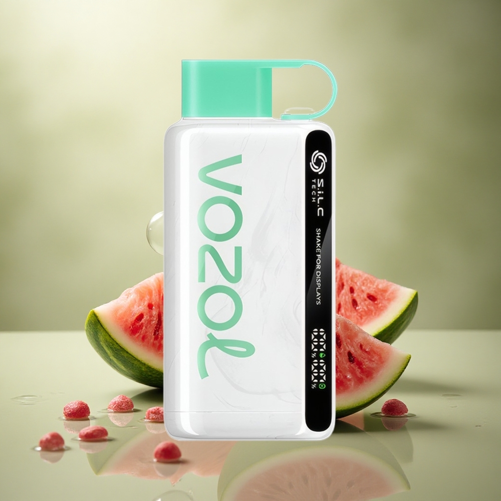VOZOL STAR 9000/12000 Puffs Chicle de Sandía con Carga Rápida 30% y 650mAh