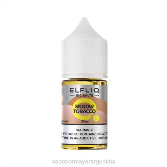 Distribuidor Vapeo Al Por Mayor - ELFBAR ELFLIQ nic sal 30 ml tabaco de snoow LLPR27