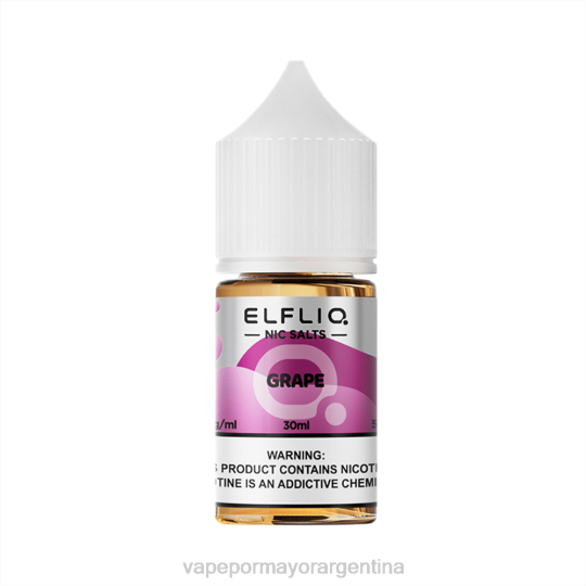 Productos De Vapeo Al Por Mayor - ELFBAR ELFLIQ nic sal 30 ml uva LLPR19