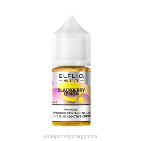 Tienda De Vapeo Al Por Mayor - ELFBAR ELFLIQ nic sal 30 ml Lemón de mora LLPR8