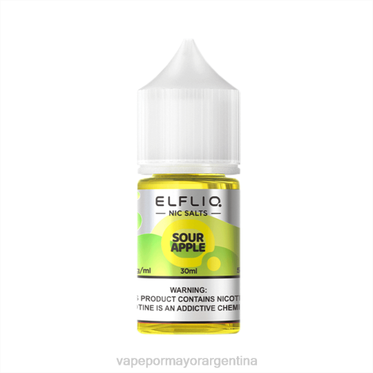Tienda De Vapeo Al Por Mayor - ELFBAR ELFLIQ nic sal 30 ml manzana agria LLPR28