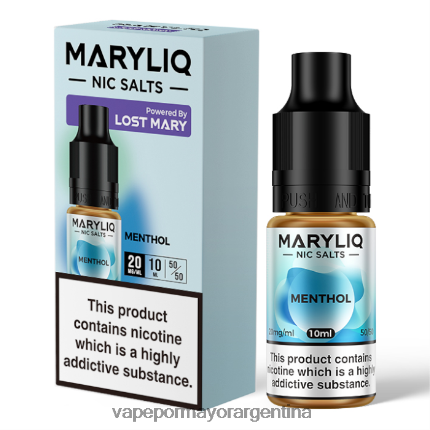 FDLPBF449 mentol - Vape Por Mayor Argentina LOST MARY MARYLIQ sales nic - 10ml - 20mg