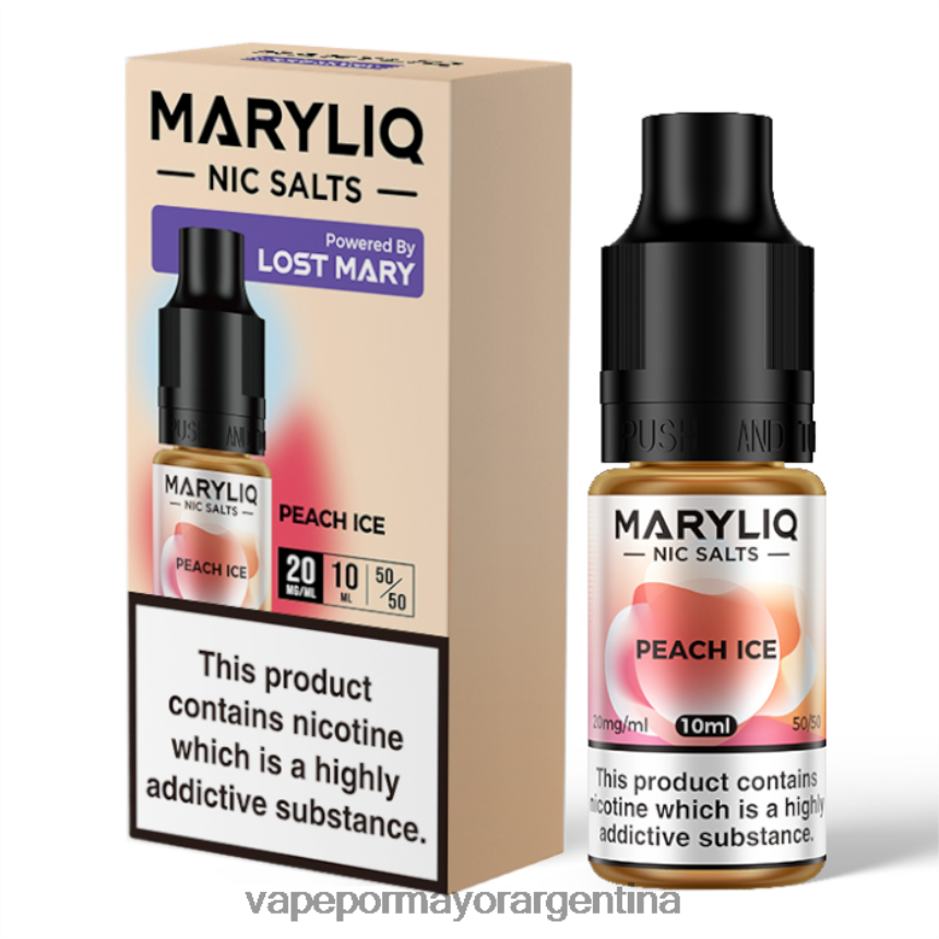 FDLPBF450 hielo de durazno - Vape Argentina LOST MARY MARYLIQ sales nic - 10ml - 20mg
