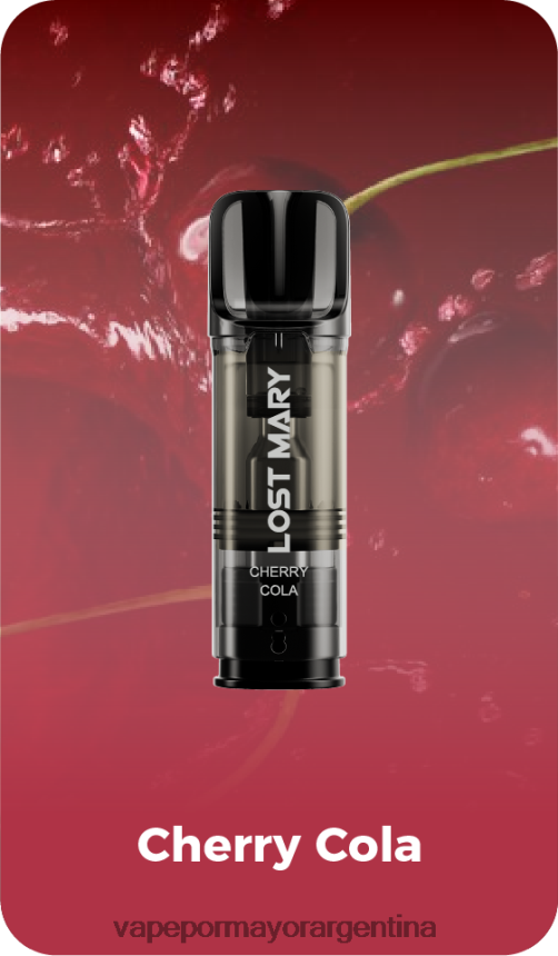 FDLPBF423 cola de cereza - Venta De Vaporizadores Al Por Mayor LOST MARY Tappo cápsulas de repuesto precargadas