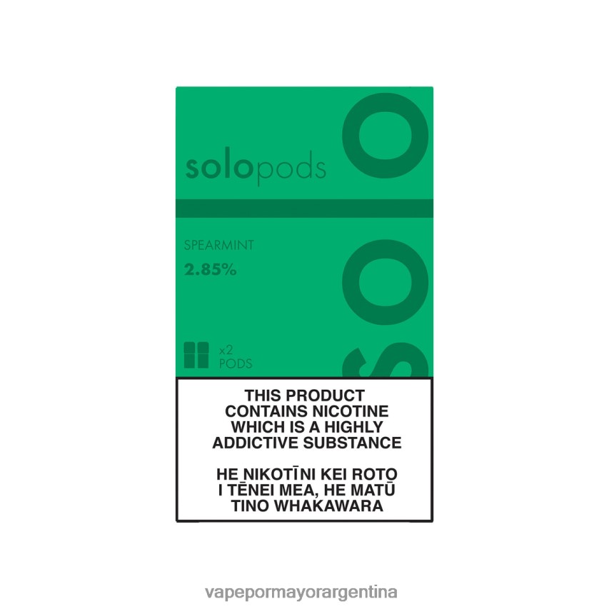 Vape Argentina - Solo paquete de 2 cápsulas de repuesto menta verde VT4J6262