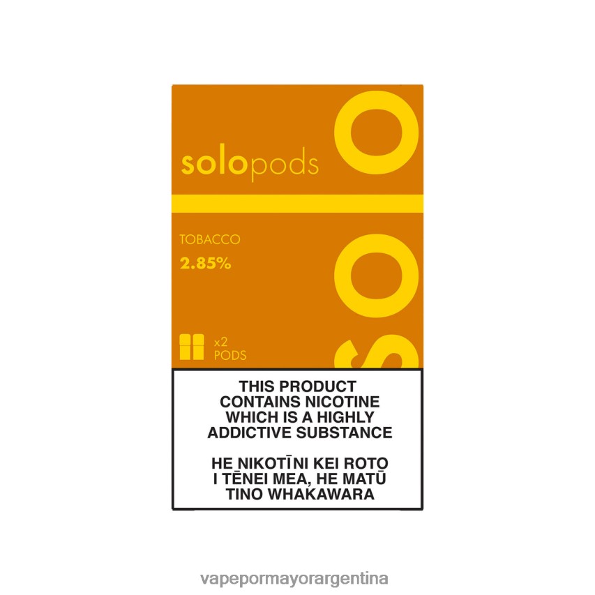 Vape Recargable - Solo paquete de 2 cápsulas de repuesto tabaco VT4J6250