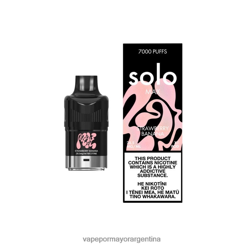 Distribuidor Vapeo Al Por Mayor - Solo MAX vaina plátano fresa VT4J6277