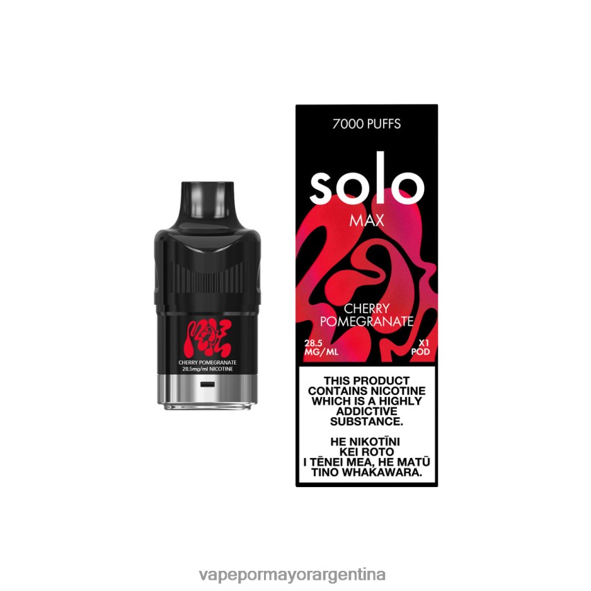 Vaporizador Al Por Mayor - Solo MAX vaina granada cereza VT4J6283