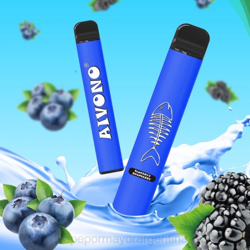 Vape Por Mayor Argentina - Aivono AIM FISHBONE 600 frambuesa arándano 02BD281