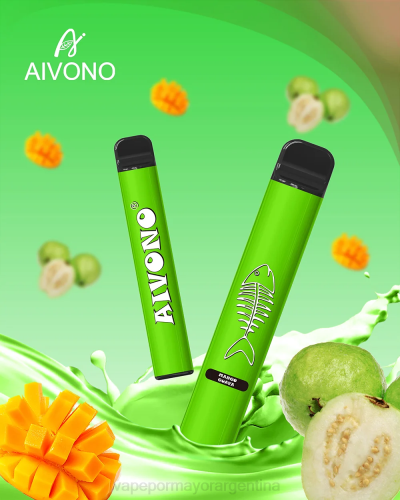 Vaporizador Al Por Mayor - Aivono AIM FISHBONE 600 mango guayaba 02BD283