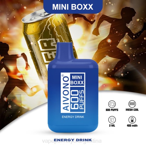 Distribuidor Vapeo Al Por Mayor - Aivono AIM MINI BOXX 600 bebida energética 02BD237