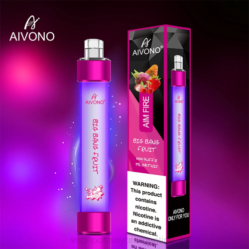 Venta De Vaporizadores Al Por Mayor - Aivono AIM FIRE 1000 fruta del big bang 02BD325
