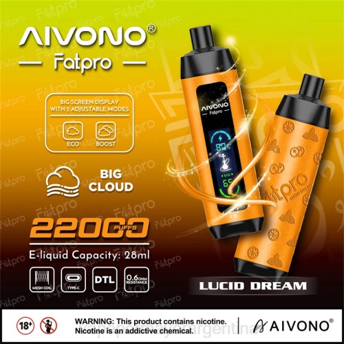 Distribuidor Vapeo Al Por Mayor - Aivono Fatpro 22000 sueño lúcido 02BD7