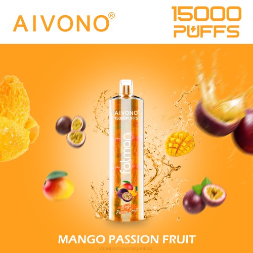 Productos De Vapeo Al Por Mayor - Aivono FATMAN 15000 mango maracuyá 02BD19
