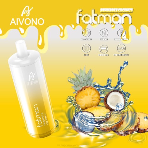 Productos De Vapeo Al Por Mayor - Aivono FATMAN 6800 coco piña 02BD29