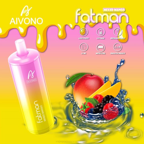 Vapeo Al Por Mayor - Aivono FATMAN 6800 mango mixto 02BD26