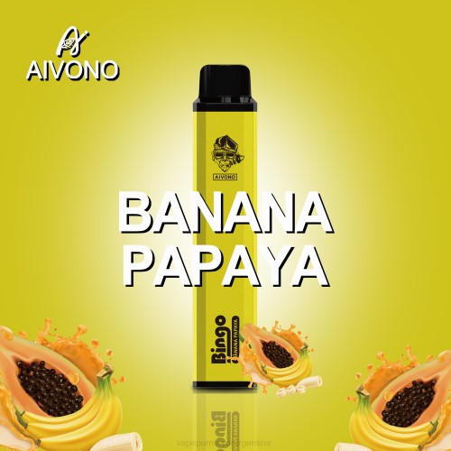 Distribuidor Vapeo Al Por Mayor - Aivono AIM BINGO 4000 plátano papaya 02BD137