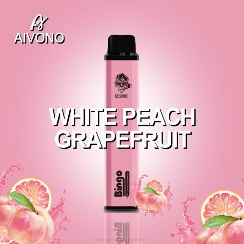 Vaporizador Desechable Al Por Mayor - Aivono AIM BINGO 4000 pomelo melocotón blanco 02BD134