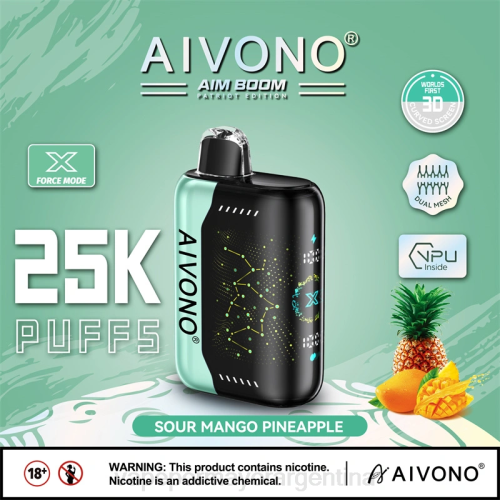 Vape Por Mayor Argentina - Aivono AIM BOOM 25000 piña mango agria 02BD351
